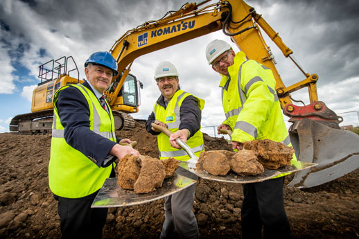 Ground breaking ceremony at new primary school (Section 1)